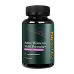 Younited Active Women's Multivitamins | Vegan Multivitamins for Women by Younited - Active Women’s Formula | Supports Energy, Bone Strength | Made in Canada | 120 Veggie Capsules