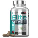 Ultra Premium Eye Vitamins Complex – Elite Eyes (3X Strength) Strongest Vision Supplement in The UK – Lutein + Zeaxanthin + Meso-Zeaxanthin + Bilberry 90 Vegan Capsules