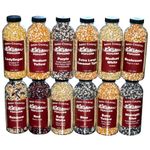 Amish Country Popcorn | 12-14 Ounce Variety Bottle Bundle | Old Fashioned, Non-GMO and Gluten Free (12-14oz Bottles)