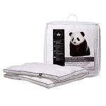 Canadian Down & Feather Co. - Microfiber Down Alternative Poly Bed Queen Size - Machine Washable - 260 TC Shell 100% Cotton Mattress Topper - Oeko TEX Certified
