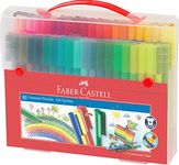 Faber-Castell 155579 Connector Colour Felt Tip Pen, 80 Count (Pack of 1)