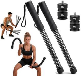 Cordless Battle Ropes for Home Gym, Ropeless Design with Adjustable Resistance, Portable Kit with 4 Weight Blocks & Storage Bag, Full Body HIIT, Cardio & Strength Training for Men & Women