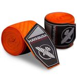 Hayabusa Boxing Hand Wraps Perfect Stretch 4.0 for Men & Women - Orange Maze, 180 inches