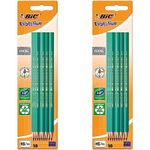 Bic Evolution Original Pencils - Pack of 20 - All-Purpose, Extra- Resistant Erasable Pencils for Easy Drawing and Writing, black