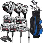 PGF Men's Gold TP Complete Golf Club Package Set [11-Pieces] [Hand: Right] [Length: Standard]