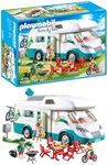 Playmobil 70088 Family Fun Family Camper, outdoor camping toy, fun imaginative role-play, playset suitable for children ages 4+