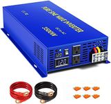 XYZ INVT Pure Sine Wave Power Inverter 3500W / 7000W (Peak) Car Caravan RV Camping Boat DC 12V Inverter Soft Start 12V DC to AC 110V DC Inverter Converter with LCD Display