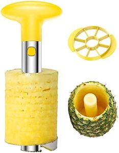 SameTech Easy Kitchen Tool Stainless Steel Fruit Pineapple Peeler Corer Slicer Cutter