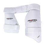 Prokick Pioneer Combo Right Hand Cricket Thigh Pad, RH - Boys