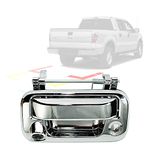 Anina Tailgate Handle Backup Camera for 2004-2014 Ford F150 Super Duty F250 F350 F450 F550 Lincoln Rear View Camera Tailgaters Reverse Camera Tailgate Door Handle Reverse Camera ( Color: Chrome)