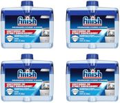 Finish Dishwasher Machine Cleaner, 8.45 fl oz Bottle, Dual Action To Fight Grease & Limescale (Pack of 4)