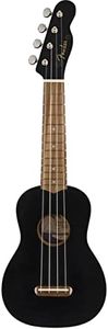 Fender Venice Soprano Ukulele, Black