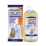 Exmarid Dry Skin Formula Supplement for Dogs with Starflower Oil - Moisture for Dry and Itchy Skin Relief, Promotes Healthy Skin (150ml)