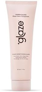 glaze Supergloss Sheer Glow Clear Hair Gloss Mini – Smooths, Lightweight, Adds Mirror Shine & Improves the look of Damaged Hair – Travel Size 1.7 oz