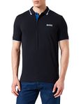 BOSS Men's Paddy Pro Polo Shirt, Dark Blue402, XL