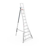 Henchman Tripod Ladder with 3 Adjustable Legs – Strong but Lightweight ladder for Homeowners, Builders & Landscapers - For Use On All Terrains - 14ft