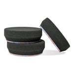 Griot's Garage 11274 3" Black Foam Finish Pad (Set of 3)