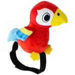 Stuffed Parrot on Shoulder - Pirate Costume Accessories for Kids & Adults - Parrot Shoulder Prop