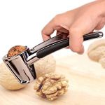 SOLINO Walnut Cracker Luxury Die Cast Alloy Nut Cutter Walnut Clamp Plier Portable Smart Walnut Akhrot Pincers Bottle Opener for Pecans Almonds Brazil Nuts