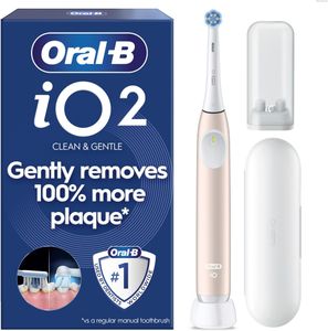 Oral-B iO2 Electric Toothbrush – Calm Pink