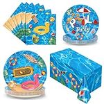 Pool Birthdy Party Tableware set,Be