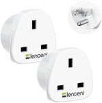 LENCENT UK to US America Plug Adapt