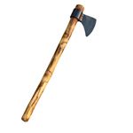 AGRONOVA Camping Axe with Bamboo Handle, Lightweight for Outdoor Use – Compact, Small Size Hatchet Ideal for Hiking, Camping, and Wood Chopping – Durable, Portable, and Perfect for Survival Gear