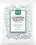 Campden Tablets (Potassium Metabisulfite) (50 tablets) | Packed in Canada |Sterilant and Preservative; Prevent the Growth of Most Wild Yeast| Used to Sterilize Beer, Wine, Juice, Cider and Water| by Elo’s Premium