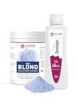 Scent Cosmetics Hair Bleach Kit 12% Developer (40 Vol) 250ml + Blonder Powder (90g) – Intense Lightening for Dark Hair