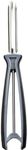 Linden Sweden Soft Grip Peeler - Gray | Rust Resistant Vegetable Peeler with Ergonomic Handle for Safety and Control | Dishwasher Safe Potato Peelers for Kitchen Made in Sweden | 9" L x 2.5" W | 6.5”