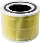 Levoit Core 300 Air Purifier Replacement Filter, 3-in-1 Pre-Filter, True HEPA Filter, High-Efficiency Activated Carbon Filter, Core 300-RF (Pet Allergy), Yellow, Small