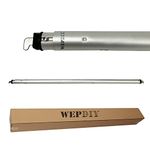 WEPDIY Portable Pipe and Drape Backdrop Kit (1 Cross Bar 4-10ft)