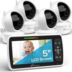 iFamily Baby Monitor with 4 Cameras