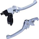 CNCMOTOK Folding Aluminum Clutch Brake Lever for 22mm 7/8 inch Handlebar 110cc 125cc 140cc TTR 125cc SSR Xmotos Apollo 125 Pit Dirt Bike Motorcycle