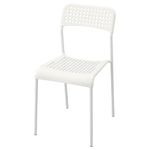 Ikea Light, airy and Stackable adde Chair(White).