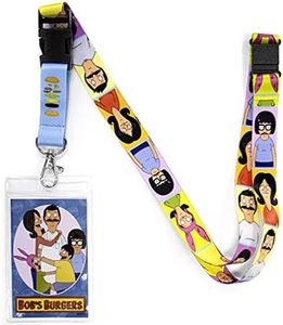 Ata-Boy Bob's Burgers Lanyard Badge Holder, Bob Belcher Lanyards for ID Badges - Gifts & Merchandise…