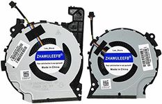 ZHAWULEEFB Replacement New CPU+GPU Cooling Fan for HP Pavilion 15-cx 15-cx0068tx 15-cv0058wm 15-cx0020nr 15-cx0030nr 15-cx0045nr 15-cx0049nr Series DFS501105PROT FKK9 SPS-L20335-001 L20334-001 Fan