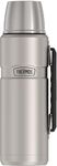 Thermos Stainless King 68 Ounce Vacuum Insulated Beverage Bottle with Handle, Stainless Steel