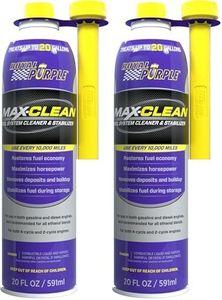 Royal Purple Max-Clean Fuel System Cleaner and Stabilizer 11722 20 Ounce (Pack of 2)