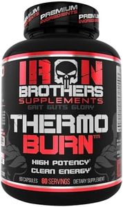 Thermogenic Fat Burners for Men / Women - Strongest Appetite Suppressant for Weight Loss - Metabolism Boosting - Hardcore Carb Blocker and Focus Supplement - Keto Pills - 60 Veggie Capsules