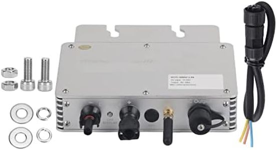 Micro Onduleur WVC-300 Système de Génération D'énergie Photovoltaïque Solaire à Onde Sinusoïdale en Alliage D'aluminium + Composants électroniques(230 V)