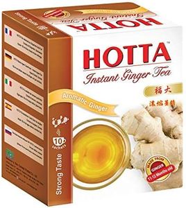Hotta Strong Taste Instant Ginger Tea 10 Sachets