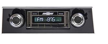 Bluetooth Enabled 1967-1968 Camaro BLACK Dash USA-630 II High Power 300 watt AM FM Car Stereo/Radio