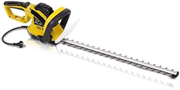 GARLAND Set 652VE-V20 - Cortasetos eléctrico enchufable - Potencia 750W, Peso 3,6 Kg, Cuchilla de 73 cm de 24 mm Entre Dientes con Engranajes en 2 escalones y asa rotable 90º.