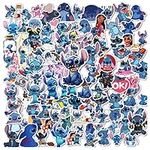 100pcs Stitch Stickers, Cartoon Stickers, Waterproof Reusable Stitch Stickers for Laptop, Computer, Phone, Bike, Car, Bicycle, Luggage, Snowboard, Water Cup, Skateboard, Guitar