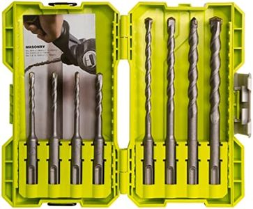Ryobi RAK08SDS2 SDS+ Masonry Bit Set (8 piece)