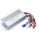 E-Bike Brushless Motor Controller, 48V 60V 64V 1000W-1500W Electric Scooter Kit Quiet Operation with Self-Learning Recognition for Electric Bicycle