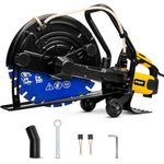 Stark 3200W Electric 16" Concrete Cutter Saw Circular Wet/Dry Guide Roller w/Water Line Attachment (Blade not Included) Cut Off Saw, Demo Saw, Disc Cutter, Power Cutter