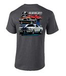 Ford Various Shelby Car T-Shirt Adult Men's Short Sleeve-Heather Gray-XXXL