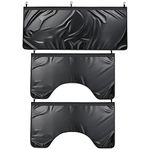 Magca Automotive Fender Covers 3Pcs Set, Magnetic PU Leather Mat for Mechanics, Fender Protector Mat for Repair Work, Large